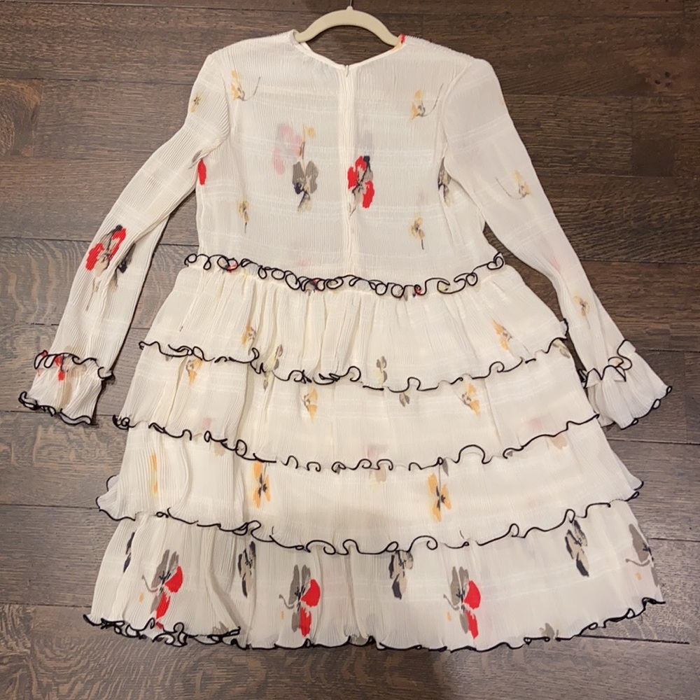 Ganni floral dress.